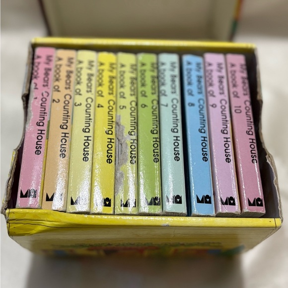 Vintage My Bear Counting House Book Box Set - Picture 4 of 6